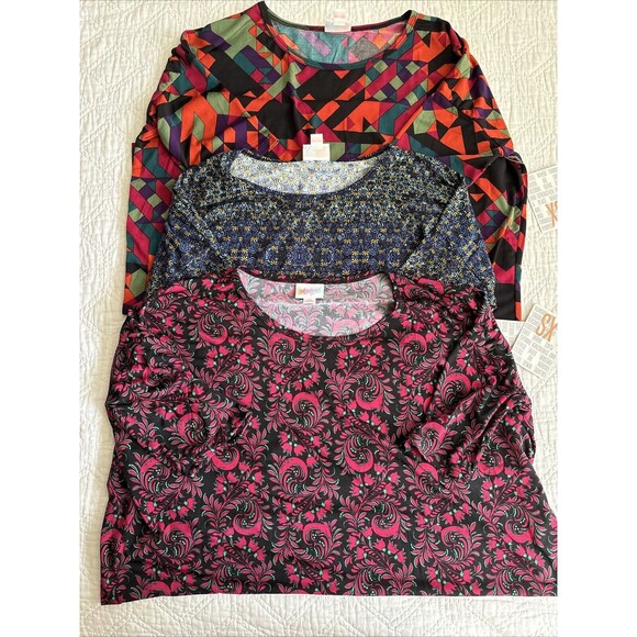Bundle of 3 Women’s LuLaRoe Irma Top Size XS - Picture 1 of 9